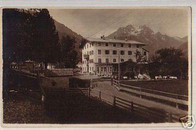 12651 Foto Ak Mayrhofen Geisler´s Gasthof 1924