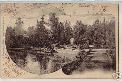 12659 Ak Santiago Chile Parque Cousino 1901