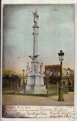12670 Ak Rosario Monumento 25 de Mayo um 1905