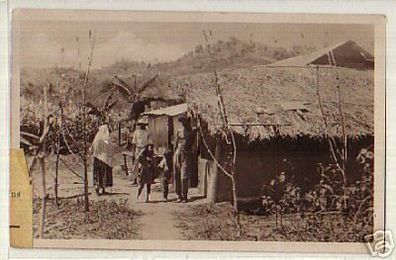 12672 Ak Westindien Eingeborenenhütte 1929