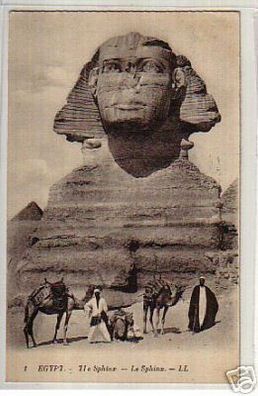 12694 Ak Egypt Ägypten le Sphinx um 1920