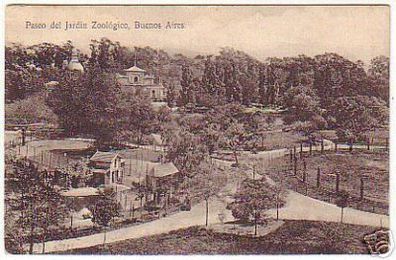 12720 Ak Buenos Aires Paseo del Jardin Zoológico 1911