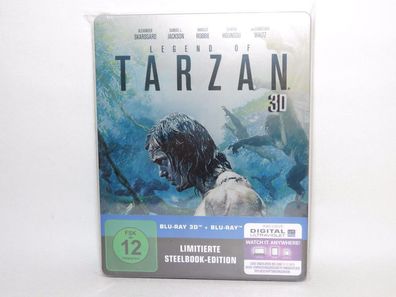Legend of Tarzan - Steelbook - 2D Blu ray & 3D Blu ray - Originalverpackung
