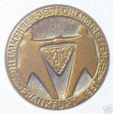 Abzeichen Heimkehrer Deutschlandtreffen Frankfurt 1957