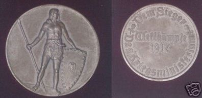 rare Medaille Wettkämpfe 1917 das Kriegsministerium