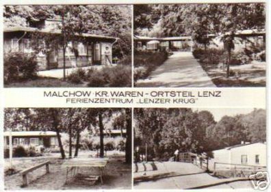 12803 Mehrbild Ak Malchow Kreis Waren 1982