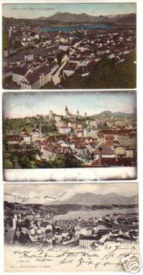 12373/3 Ak Luzern Schweiz Stadtansichten um 1910