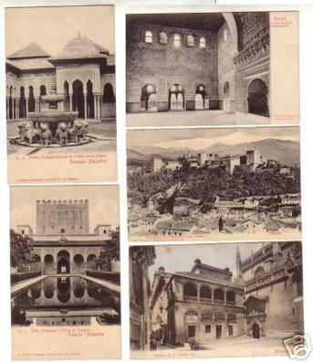 12378/5 Ak Granada Spanien Stadtansichten um 1920