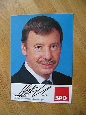 Bürgermeister Hamburg, MdB Ortwin Runde - handsigniertes Autogramm!!!