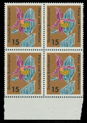 BRD 1963 Nr 393 postfrisch Viererblock URA X7EAB5A