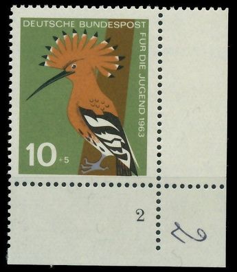BRD 1963 Nr 401 postfrisch Formnummer 2 X7EAC62
