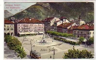 13060Ak Bozen Südtirol am Walterplatz 1910
