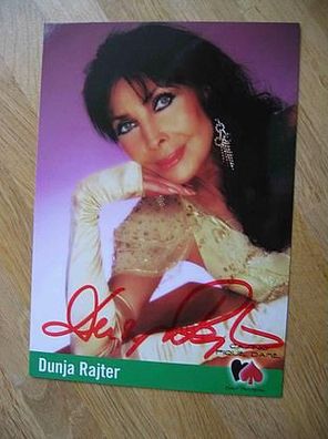Schauspielerin & Sängerin Dunja Rajter - Autogramm!