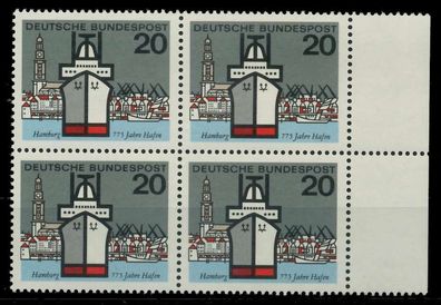BRD 1964 Nr 417 postfrisch Viererblock SRA X7ECC0E