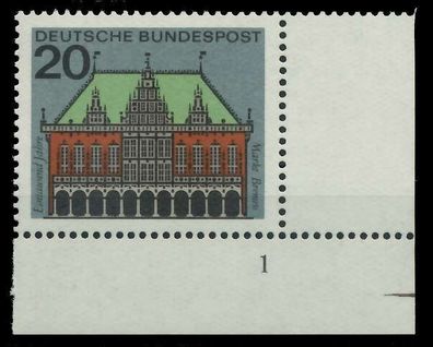 BRD 1964 Nr 425 postfrisch Formnummer 1 X7ECC72