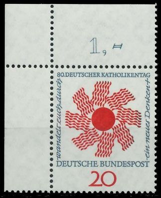 BRD 1964 Nr 444 postfrisch ECKE-OLI X7ECEB2