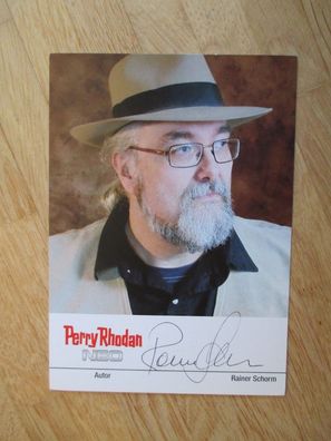 Perry Rhodan Autor Rainer Schorm - handsigniertes Autogramm!!!