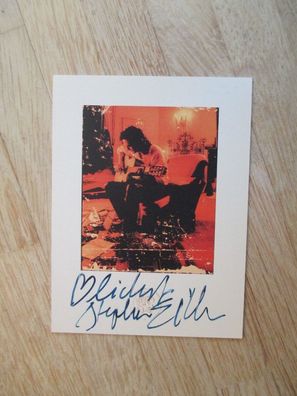 Musikstar Stephan Eicher - handsigniertes Autogramm!!!