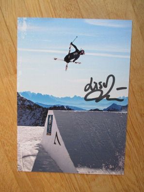 Freestyle-Skierin Lisa Zimmermann - handsigniertes Autogramm!!!