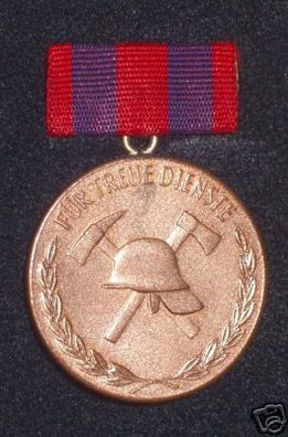 DDR Orden für treue Dienste Feuerwehr in Bronze