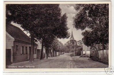 13271 Ak Schollene Havel Dorfpartie um 1930