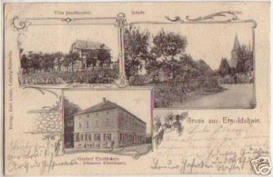 13693 Mehrbild Ak Gruss aus Etzoldshain 1903