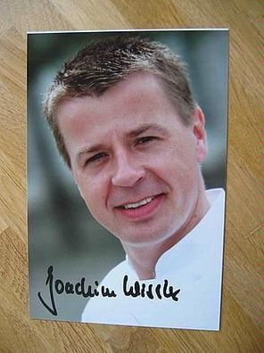 Sternekoch Joachim Wissler - handsigniertes Autogramm!!!