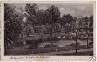 13842 Ak Heiligenstadt Eichsfeld am Ententeich 1943
