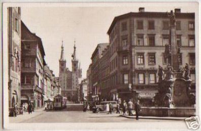 13856 Ak Würzburg Domstrasse um 1940