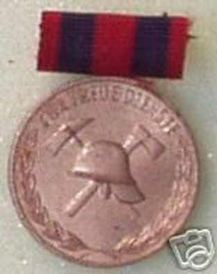 DDR Medaille für treue Dienste Feuerwehr in Bronze