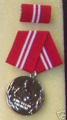 DDR Medaille für treue Dienste Kampfgruppen in Silber