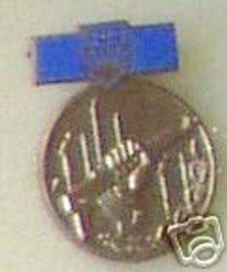 DDR Medaille Kampfaufdruck der FDJ August 1961