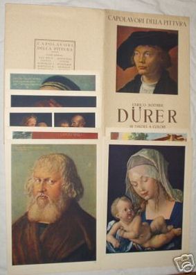 Mappe m. 10 Werken des Malers Albrecht Dürer