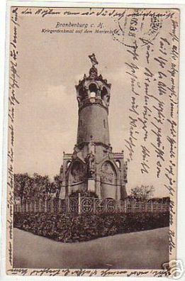 13602 Ak Brandenburg a. Havel Kriegerdenkmal 1920