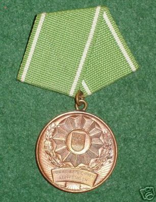 DDR Medaille für ausgez. Leistungen im MdI Bronze