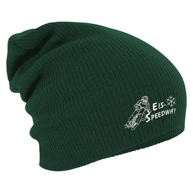 Longbeanie Slouch-Beanie Mütze Eis Speedway 54823 grün