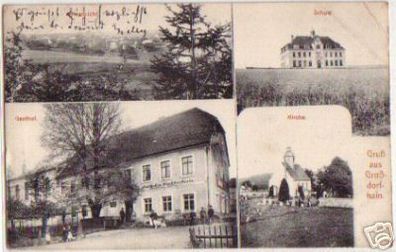 03610 Mehrbild Ak Gruß aus Großdorfhain 1913
