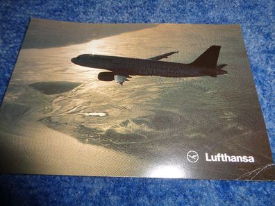 5506 Postkarte, Ansichtskarte-Lufthansa Airbus A320-200