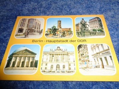 5526 Postkarte, Ansichtskarte-Berlin-Hauptstadt der DDR