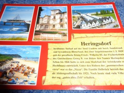 5540 Postkarte, Ansichtskarte-Seeheilbad Heringsdorf