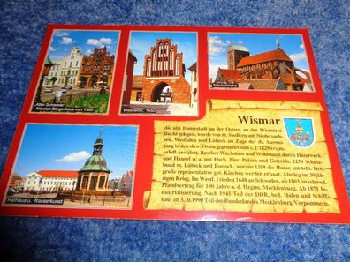 5543 Postkarte, Ansichtskarte-Wismar