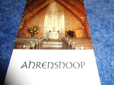 5549 Postkarte, Ansichtskarte-Die Kirche in Ahrenshoop/ Innenraum