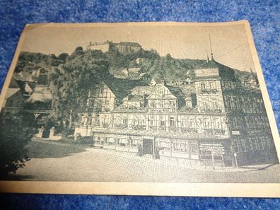 5558 Postkarte, Ansichtskarte- Blankenburg Harz-Gebirgshotel