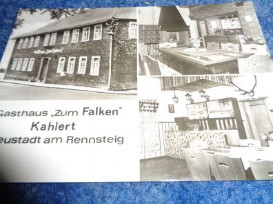 5567 Postkarte, Ansichtskarte-Gasthaus zum Falken Kahlert bei Neustadt