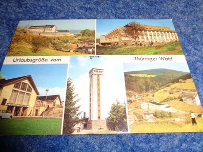55712 Postkarte, Ansichtskarte-Urlaubsgrüße vom Thüringer Wald