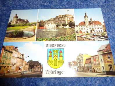 5573 Postkarte, Ansichtskarte-Eisenberg Thüringen