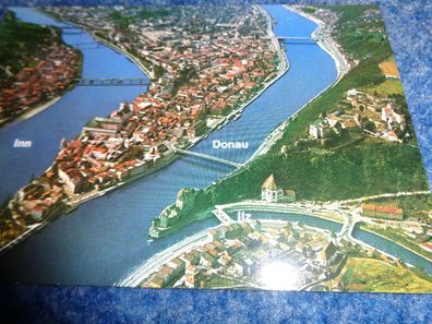 5590 Postkarte, Ansichtskarte- Dreiflüssestadt Passau