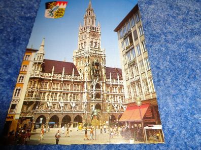 5591 Postkarte, Ansichtskarte- München Rathaus