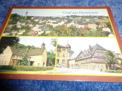 5596 Postkarte, Ansichtskarte- Hartenstein Kreis Zwickau