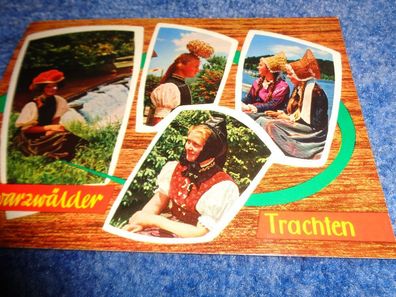 5606 Postkarte, Ansichtskarte- Schwarzwälder Trachten